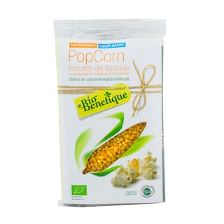 Bio Benefique | Popcorn pentru cuptor cu microunde 90g