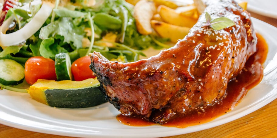 Muschi de porc in stil american