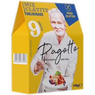 Pagotto | Mix pentru clatite fara gluten 190g