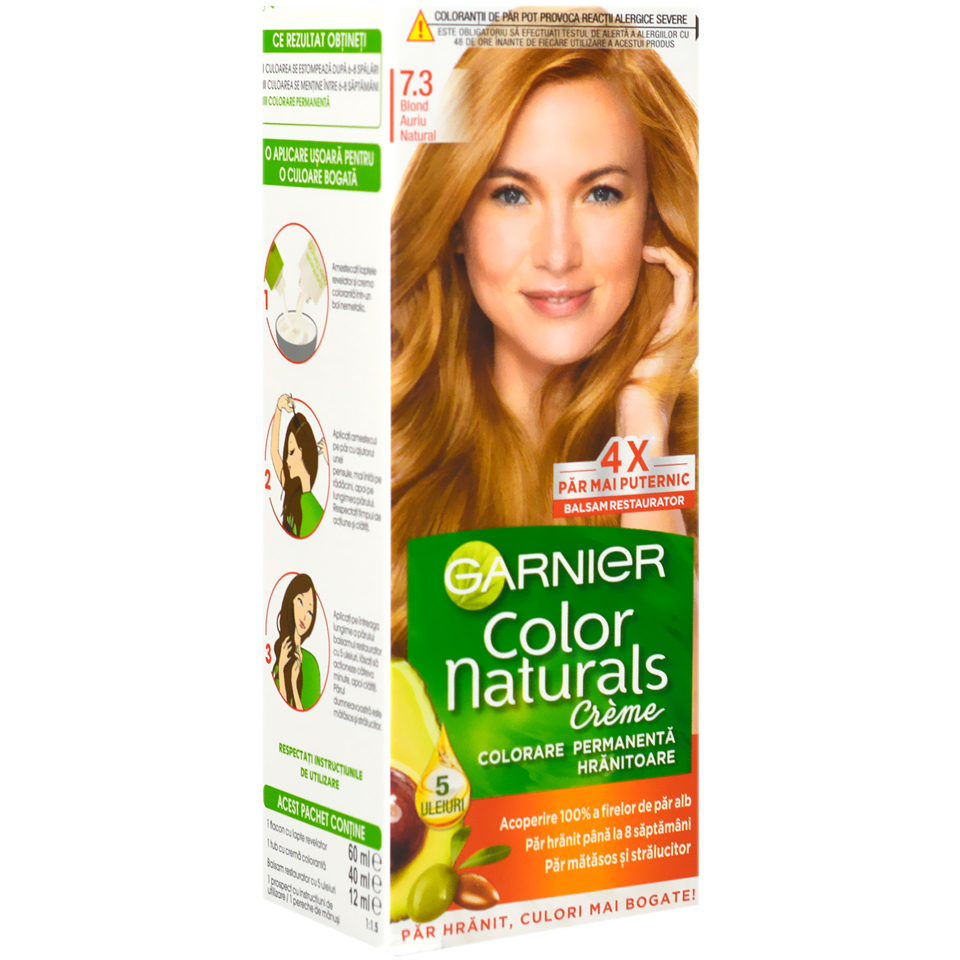 Garnier | Vopsea de par 7.3 Blond Auriu Natural