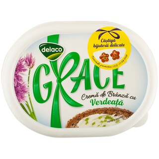 Delaco | Grace | Crema de branza cu verdeata 150g