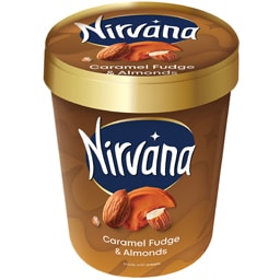 Inghetata Caramel Fugde & Almonds 310g