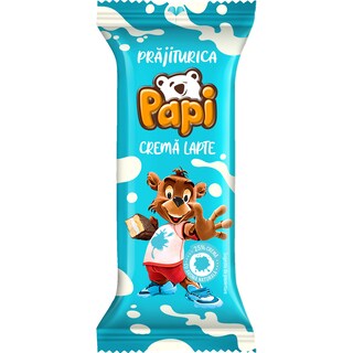 Papi | Prajiturica cu crema lapte 35g