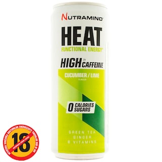 Nutramino | Bautura energizanta cu aroma de lime si castravete 0.33l