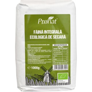 Pronat | Faina integrala de secara bio 1kg