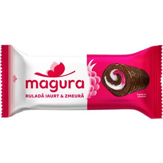 Magura | Rulada cu iaurt si zmeura 35g