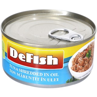 Defish | Ton maruntit in ulei 160g