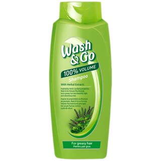 Wash&Go | Sampon pentru par gras cu extract de ierburi 750ml