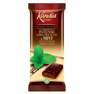 Kandia | Ciocolata neagra cu menta 80g