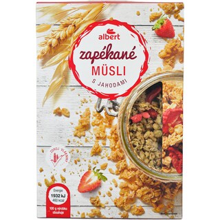 Albert | Musli cu capsuni  350g
