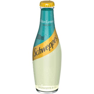 Schweppes | Bautura racoritoare carbogazoasa bitter lemon 200ml