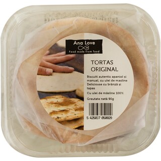 Ana Luz | Crackers Original cu ulei de masline 90g