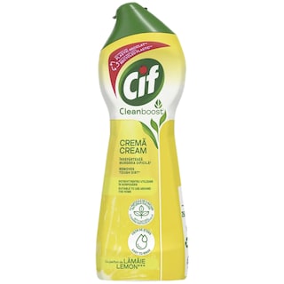 Cif | Crema de curatat pentru suprafete dure cu lamaie 250ml