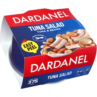 Dardanel | Salata de fasole boabe cu ton 185g