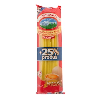 Monte Banato | Paste fainoase Spaghetti cu ou 400g