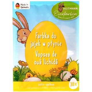 Heitmann | Vopsea de oua lichida galbena 10ml