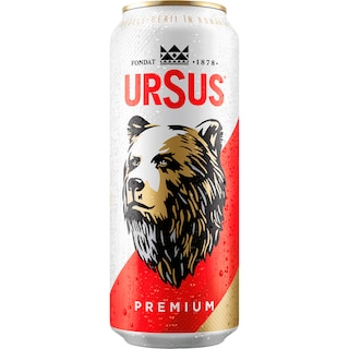 Ursus | Premium | Bere blonda pasteurizata 0.5l