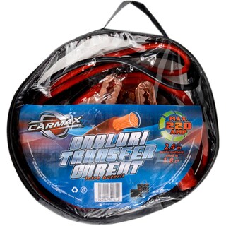 Carmax | Cablu curent auto pentru pornire 220 A, 2 bucati