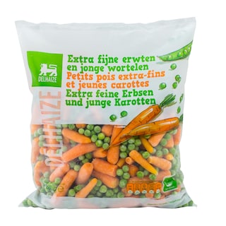 Delhaize | Amestec mazare extrafina si morcovi  600g