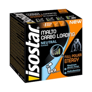 Isostar | Pudra carbo loading cu aroma neutra 9x50g