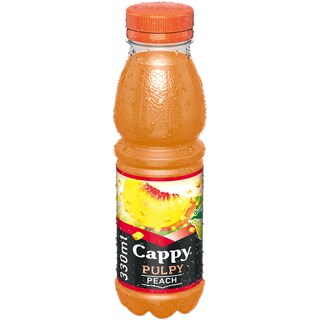 Cappy Pulpy | Suc cu pulpa de piersici 0.33l