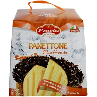 Pineta | Panettone | Panettone cu crema de portocale 750g