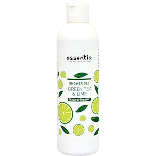Essentiq | Gel de dus organic, cu ceai verde si lime 300ml