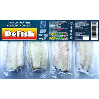 Defish | File de cod 4x100g