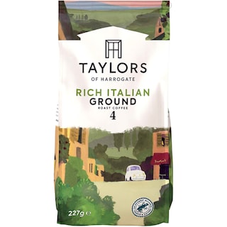 Taylors of Harrogate | Cafea macinata Rich Italian 227g