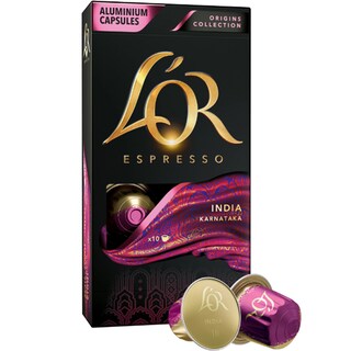 L'or | Cafea Espresso India Karnataka, 10 capsule