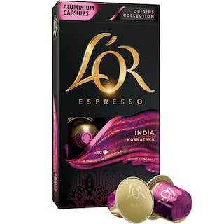 L'or | Cafea Espresso India Karnataka, 10 capsule