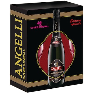 Angelli | Cuvee Imperial | Pachet vin spumant + 2 pahare 0.75l