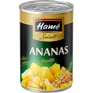 Hame | Ananas bucati in sirop 565g