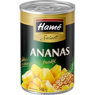 Hame | Ananas bucati in sirop 565g