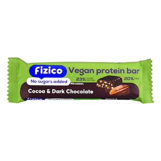 Fizico | Baton cu proteine vegetale si cacao 40g