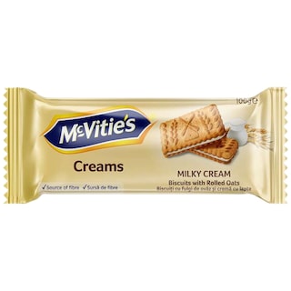 McVitie's | Biscuiti cu fulgi de ovaz si crema cu lapte 100g