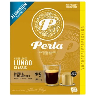 Perla | Cafea Lungo 05 Classic, 20 capsule