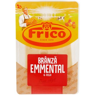 Frico | Branza Emmental, 6 felii 150g
