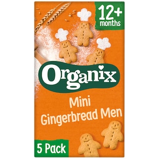Organix | Biscuiti cu ghimbir 12+ ecologici 125g