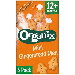Organix | Biscuiti cu ghimbir 12+ ecologici 125g
