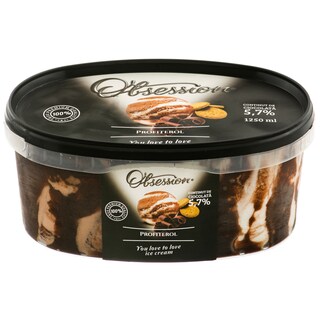Obsession | Inghetata profiterol 550g