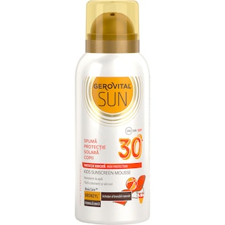 Gerovital | Sun | Spuma protectia solara pentru copii SPF 30 100ml