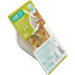 Mega Apetit | Sandwich cu salata de cruditati si pui 200g