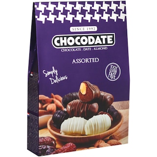 Chocodate | Curmale glazurate in ciocolata asortata 80g