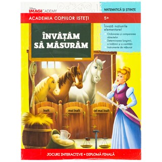 Disney | Carte - Academia Copiilor Invatam sa masuram