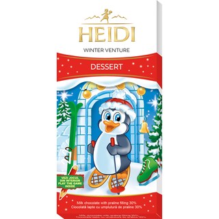 Heidi | Ciocolata lapte cu umplutura de praline 90g