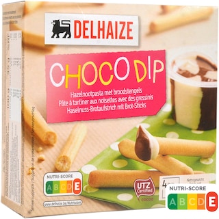 Delhaize | Crema tartinabila de alune de padure cu cacao si grisine 140g