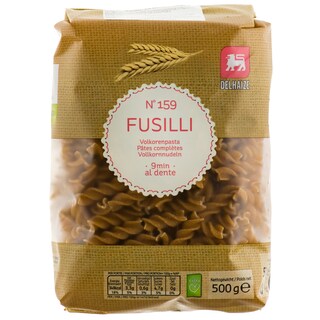 Delhaize | Fusilli din grau integral 500g