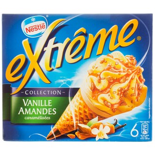 Nestle | Inghetata cu vanilie sau migdale 6 bucati 6x110ml