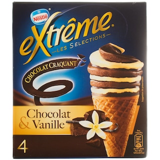 Nestle | Inghetata de ciocolata sau vanilie 4 bucati 4x110ml